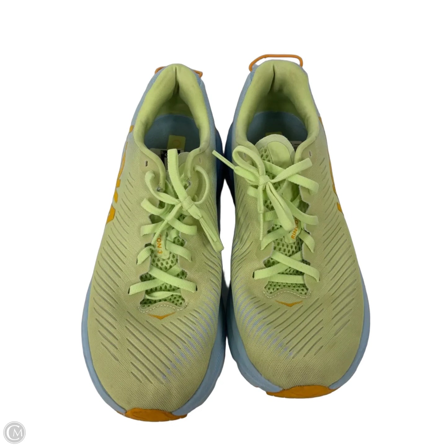 Shoes Athletic By Hoka In Green, Size: 9