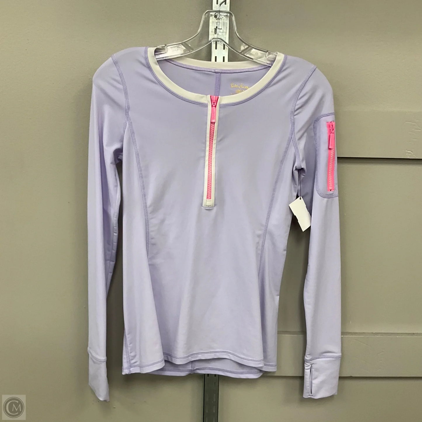 Top Long Sleeve Designer By Lilly Pulitzer In Purple, Size: Xxs