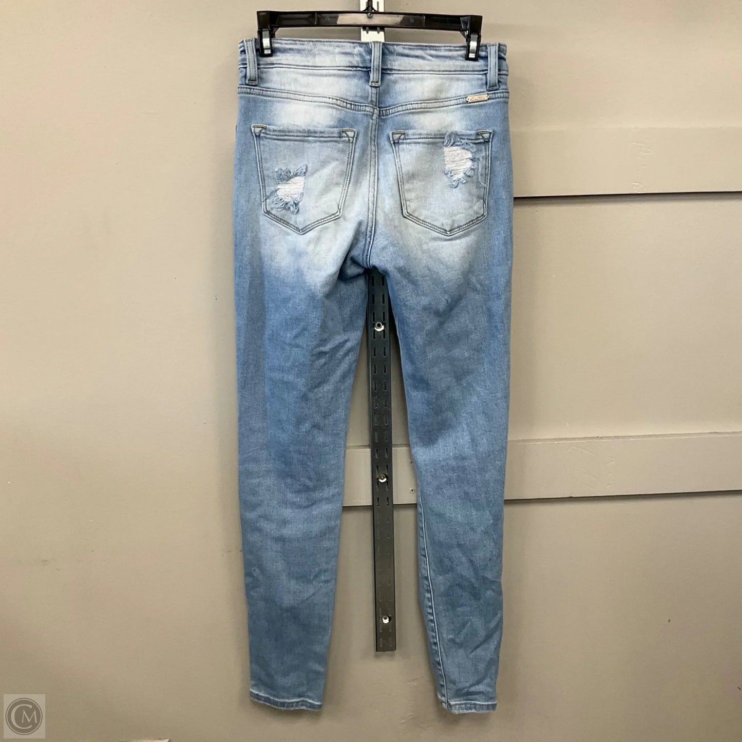 Jeans Skinny By Kancan In Blue Denim, Size: 0