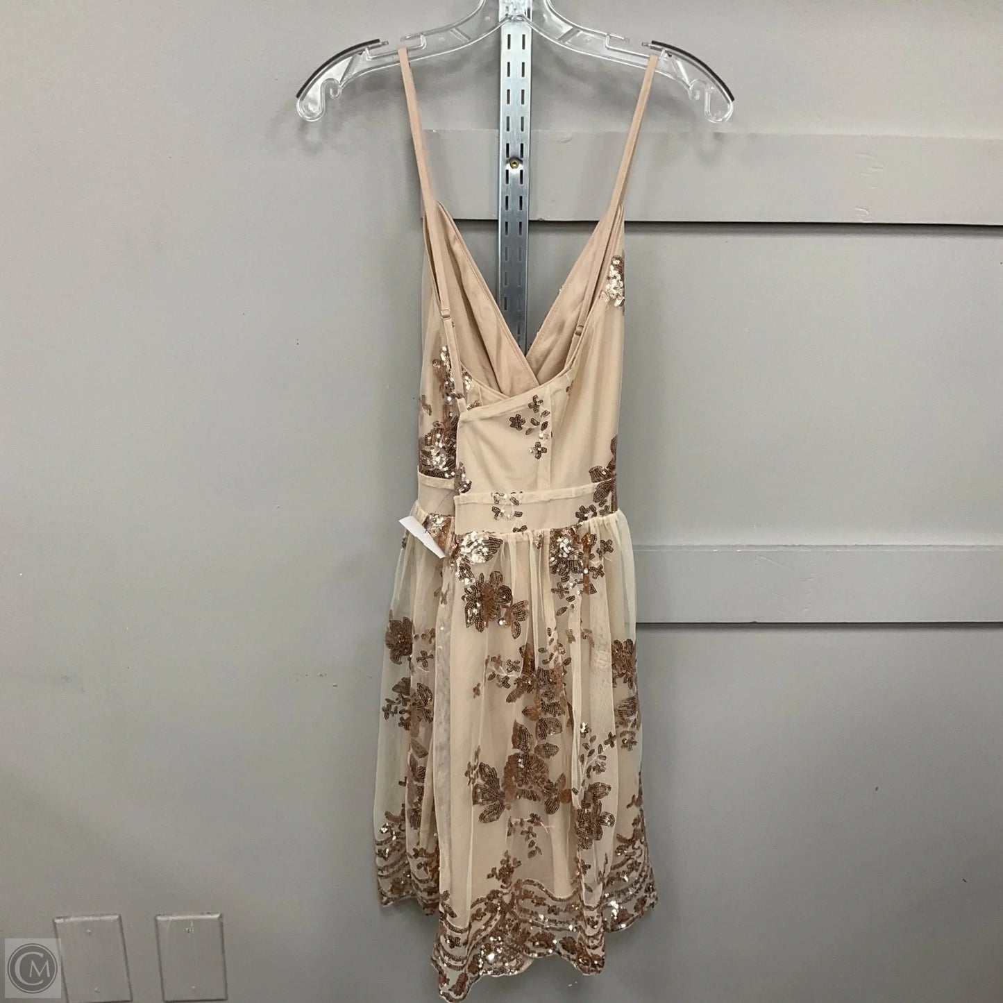 Dress Party Short By Shein In Beige, Size: Xl