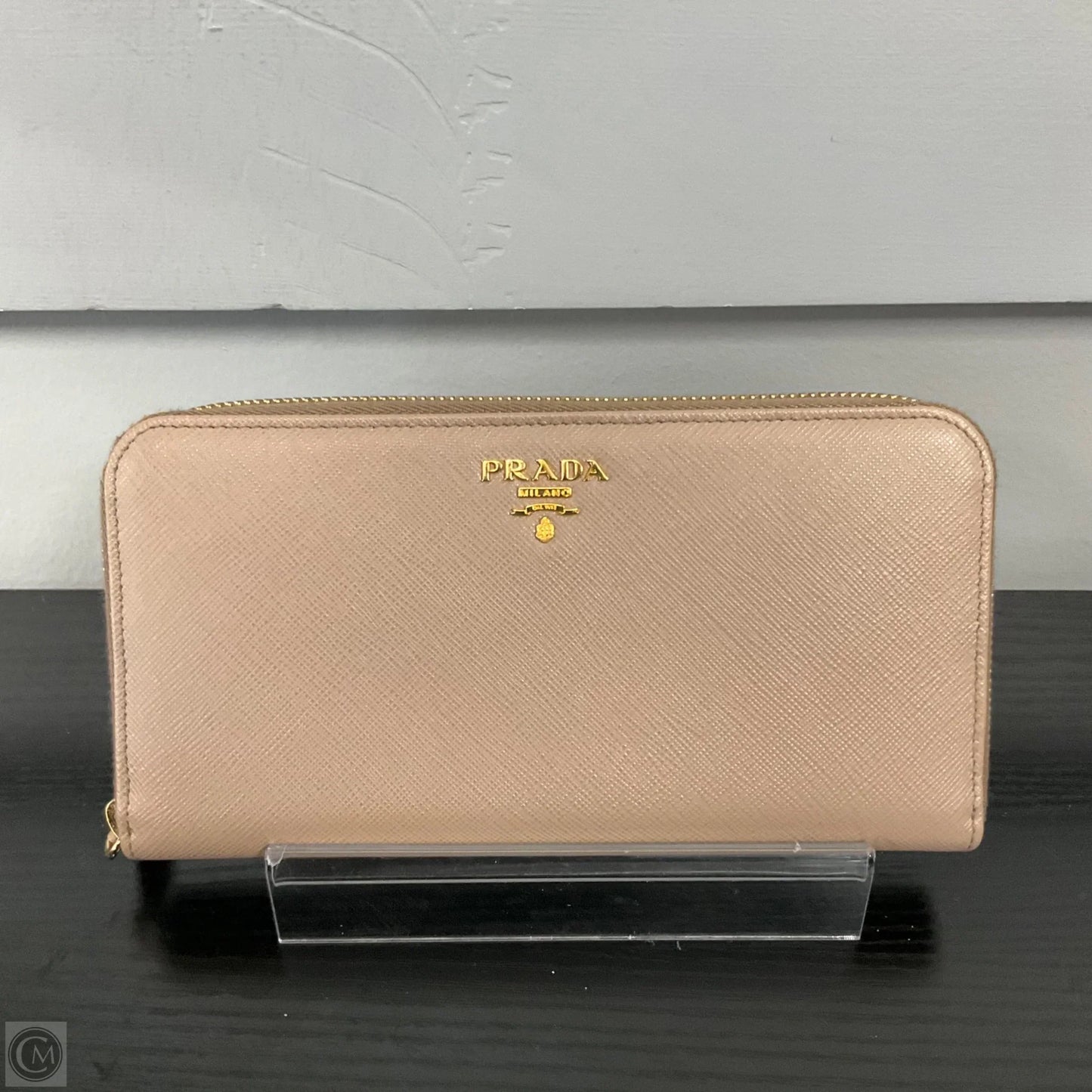 Wallet Luxury Designer By Prada, Size: Large