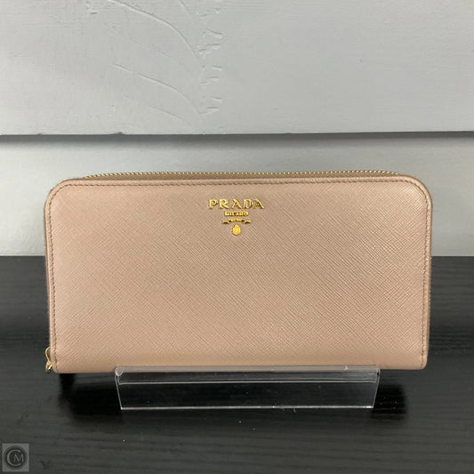 Wallet Luxury Designer By Prada, Size: Large