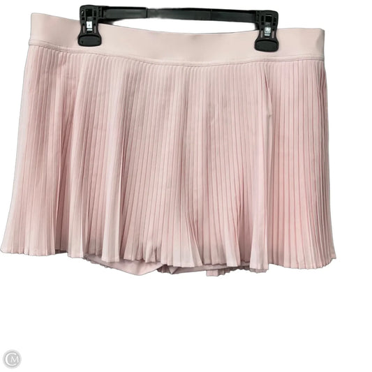 Athletic Skort By Lululemon In Pink, Size: 14