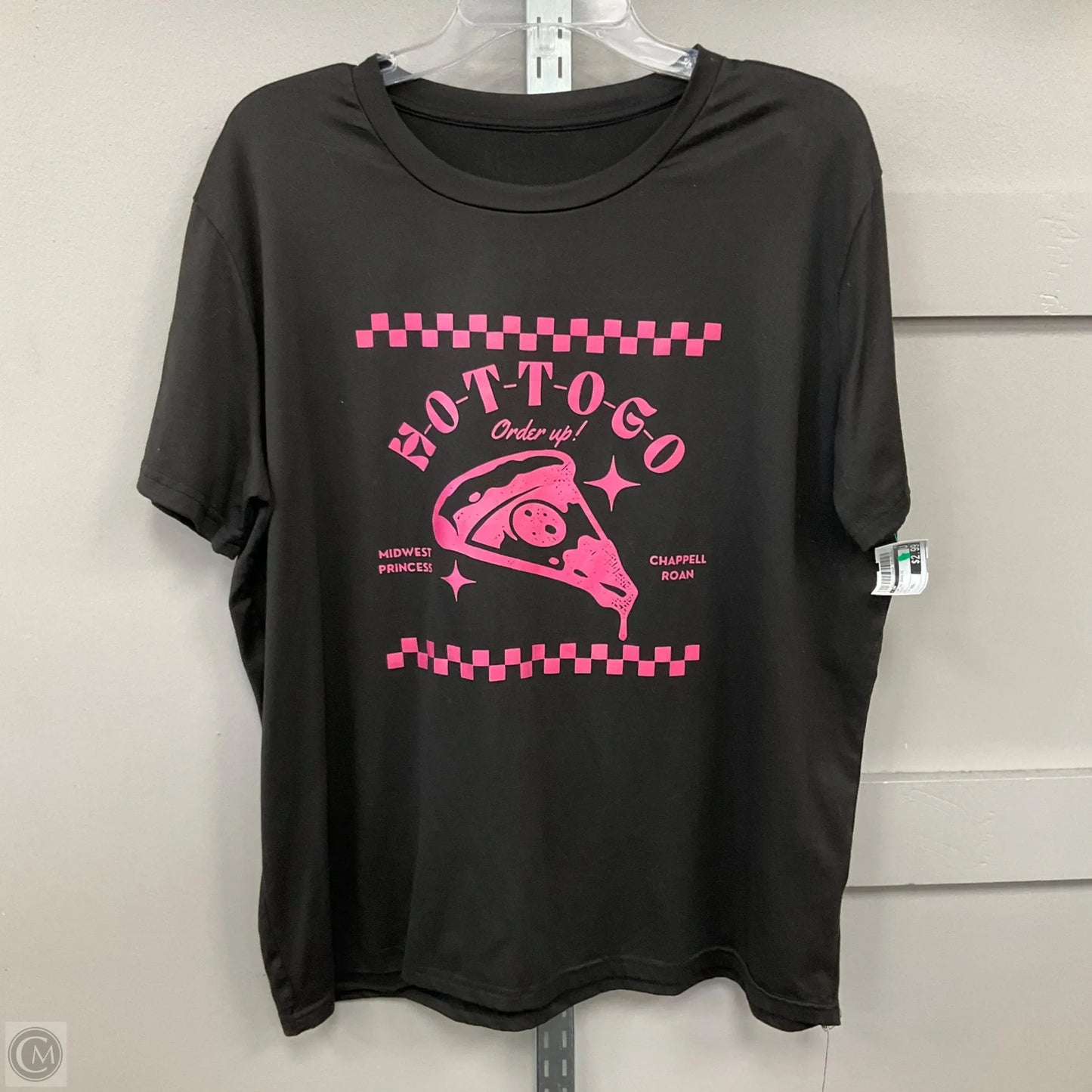 Top Short Sleeve Basic By Cmf In Black, Size: Xxl