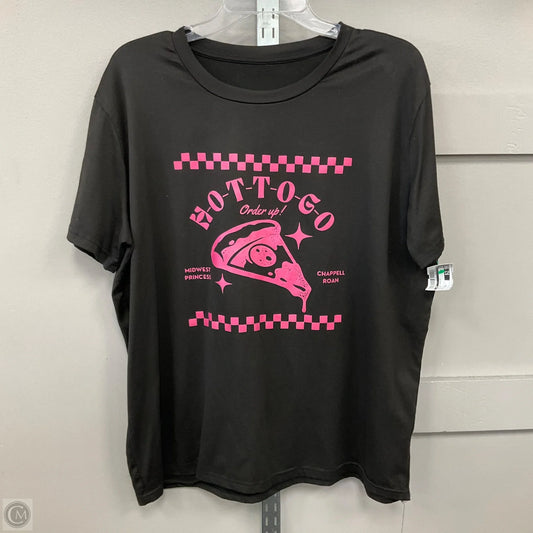 Top Short Sleeve Basic By Cmf In Black, Size: Xxl