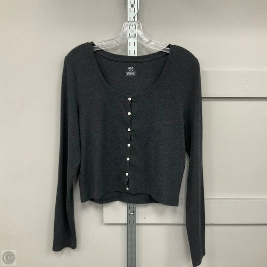 Top Long Sleeve By Aerie In Grey, Size: Xl