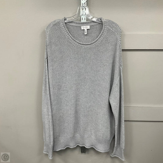 Sweater By Jessica Simpson In Grey, Size: Xxl