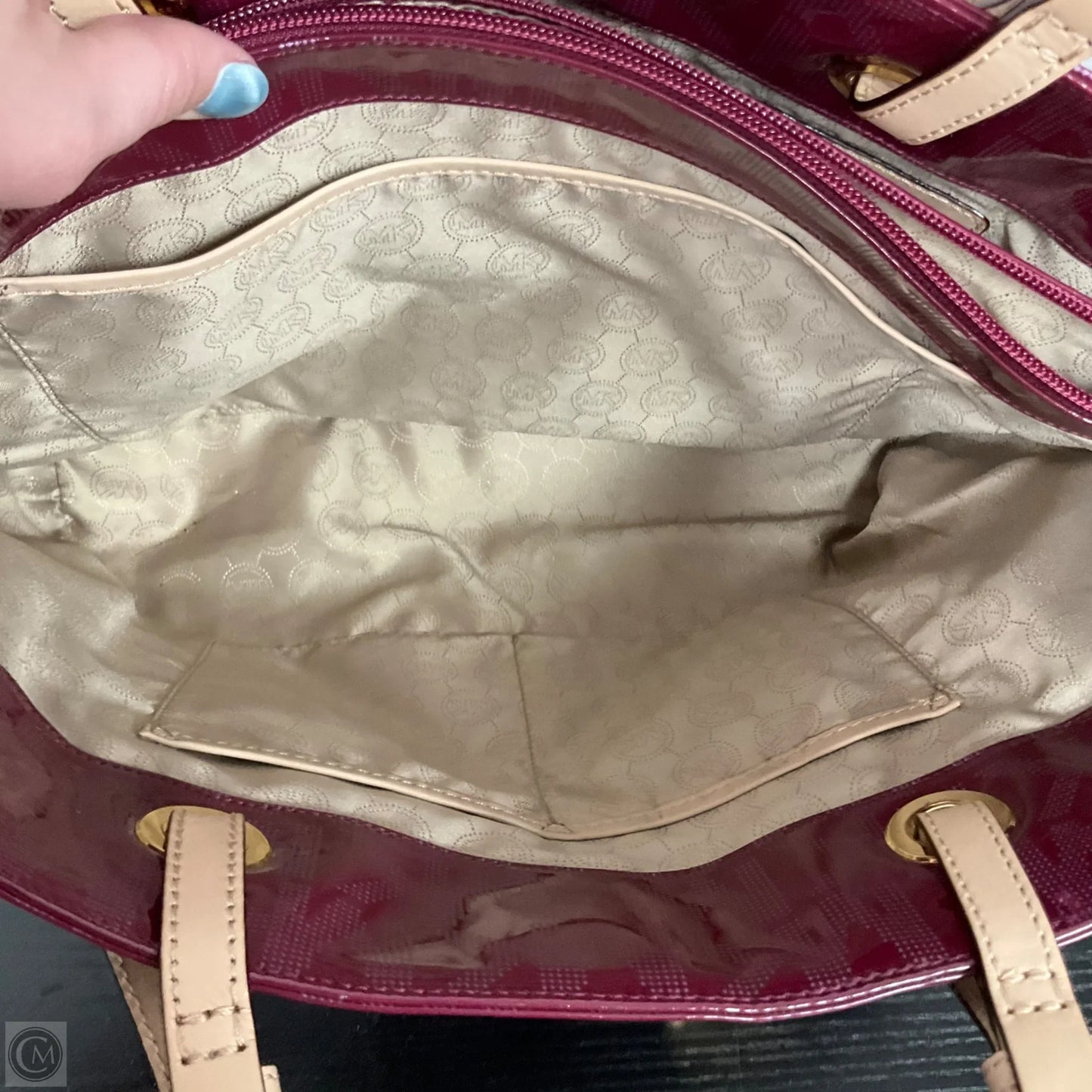 Handbag Designer By Michael Kors, Size: Large