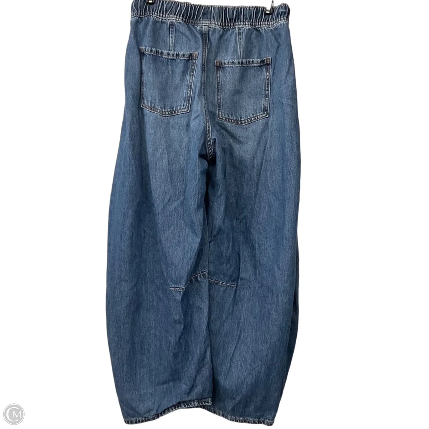 Jeans Wide Leg By Old Navy In Blue Denim, Size: Xs