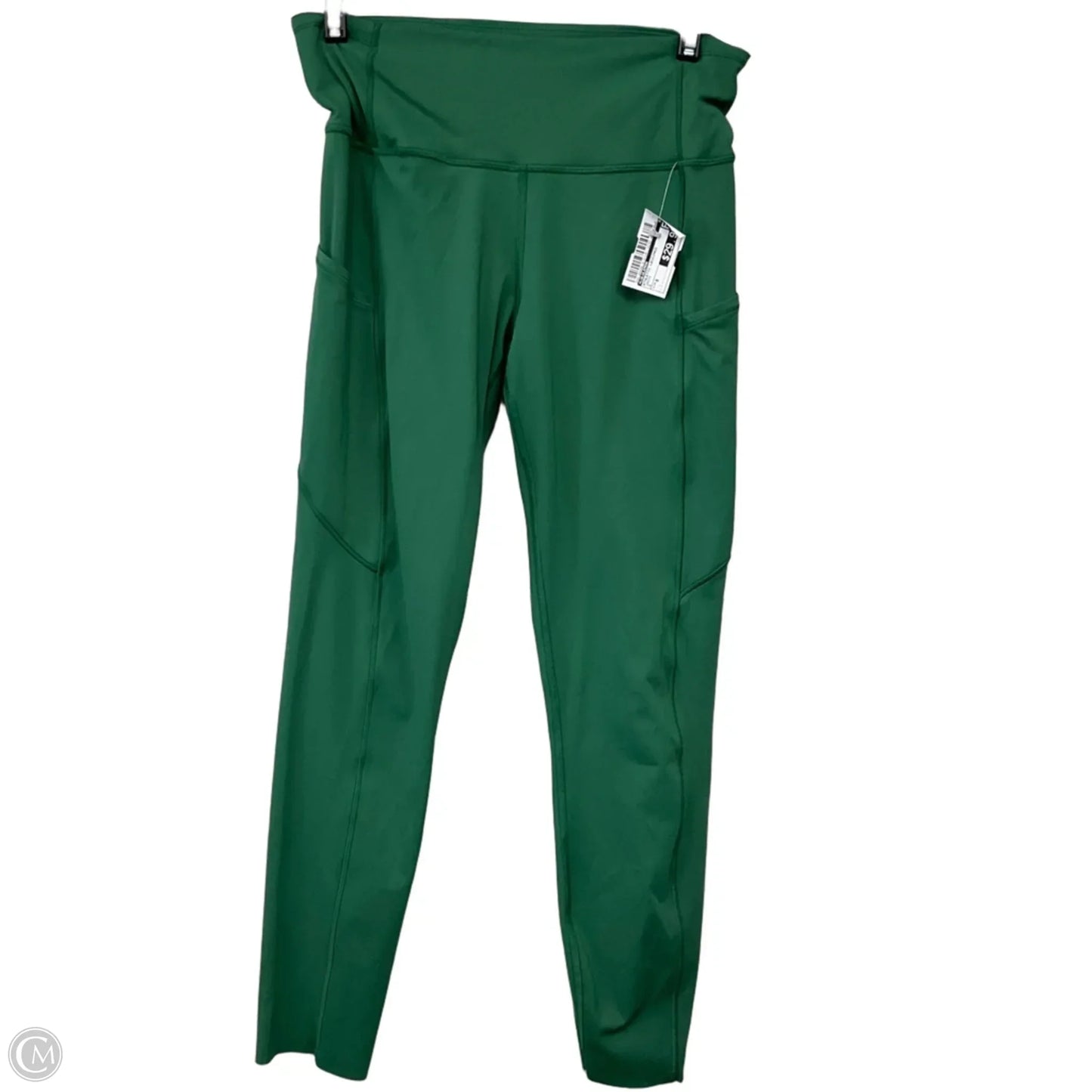 Athletic Leggings By Lululemon In Green, Size: 8