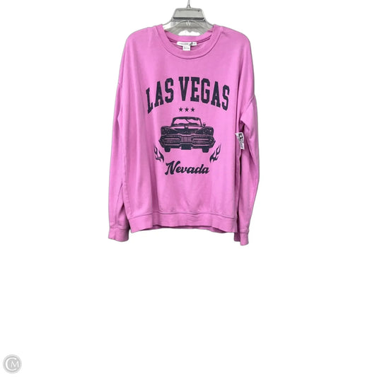 Sweatshirt Crewneck By Altard State In Purple, Size: L