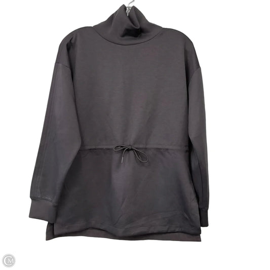 Sweatshirt Collar By Athleta In Grey, Size: S