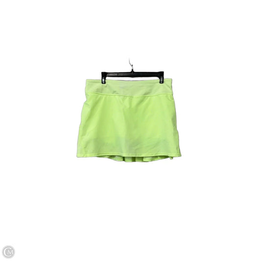 Athletic Skirt By Lululemon In Green, Size: 8