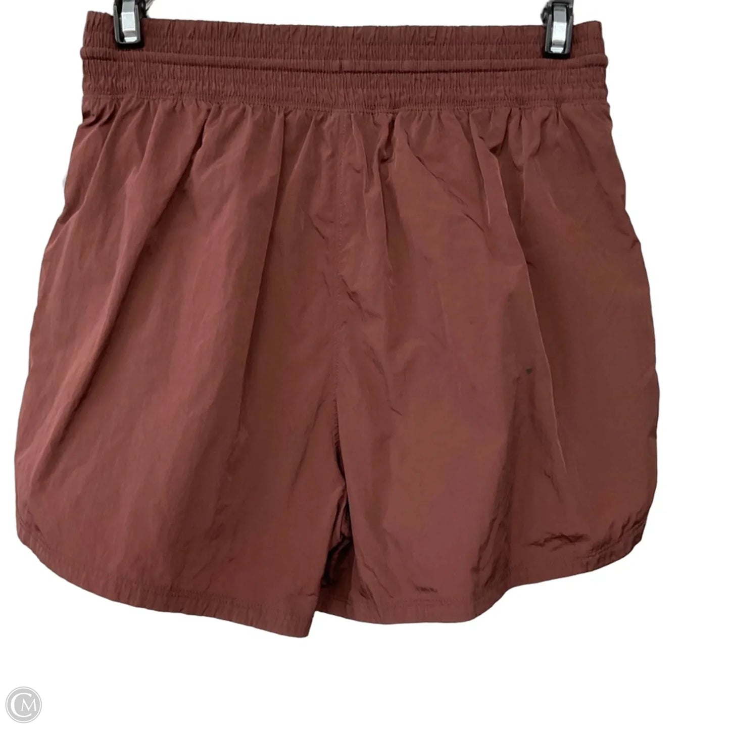 Athletic Shorts By Ypb In Brown, Size: S