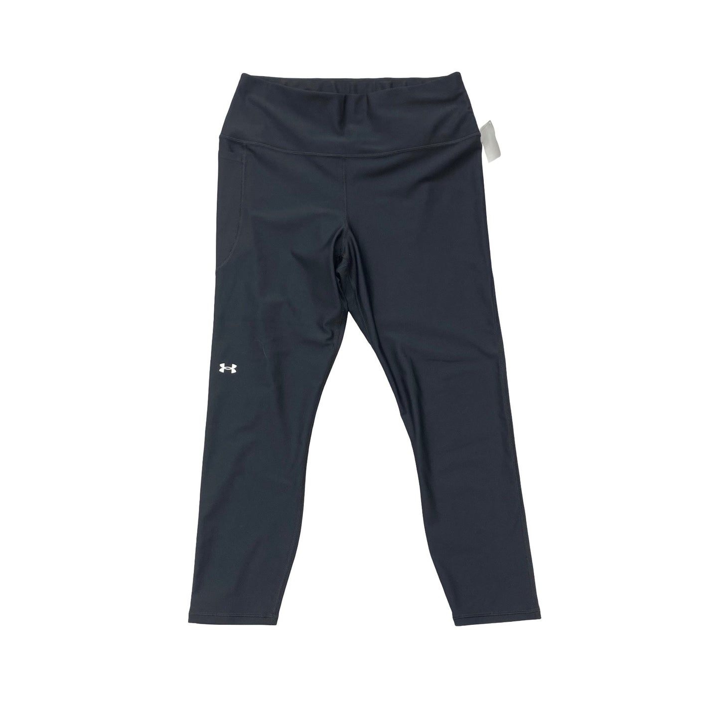 Athletic Leggings By Under Armour In Black, Size:1X