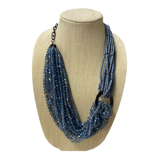 Necklace Layered By Chicos In Blue