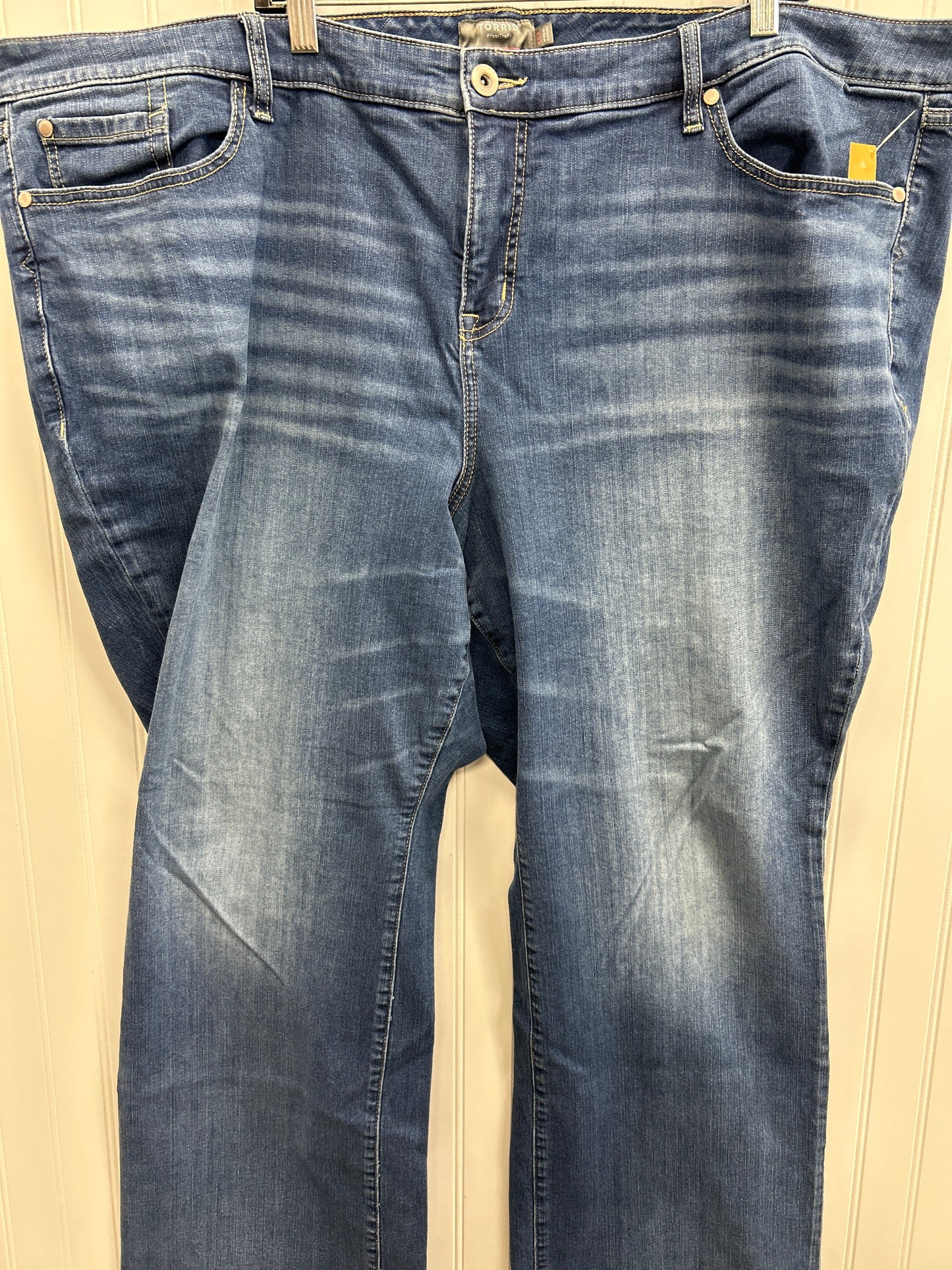 Jeans Boot Cut By Torrid In Blue Denim, Size:28