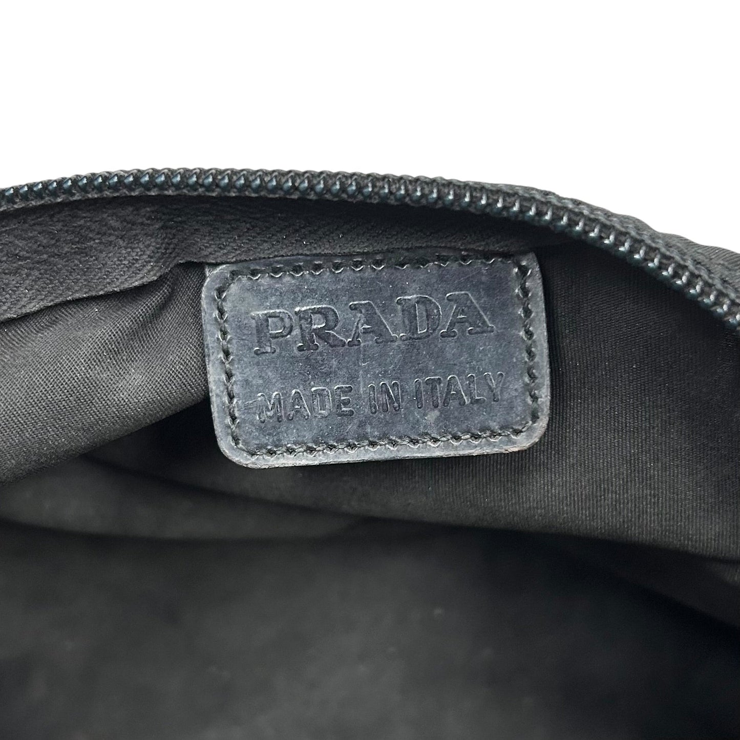 Makeup Bag Luxury Designer By Prada, Size: Medium