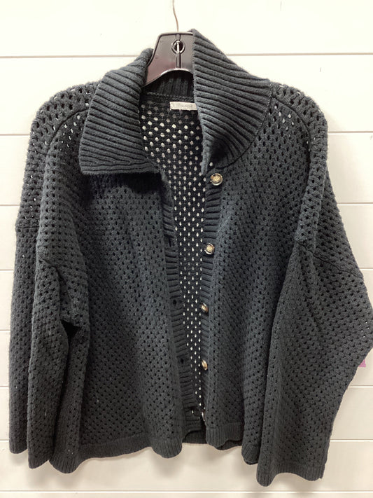 Sweater Cardigan By Maurices In Black, Size:2X