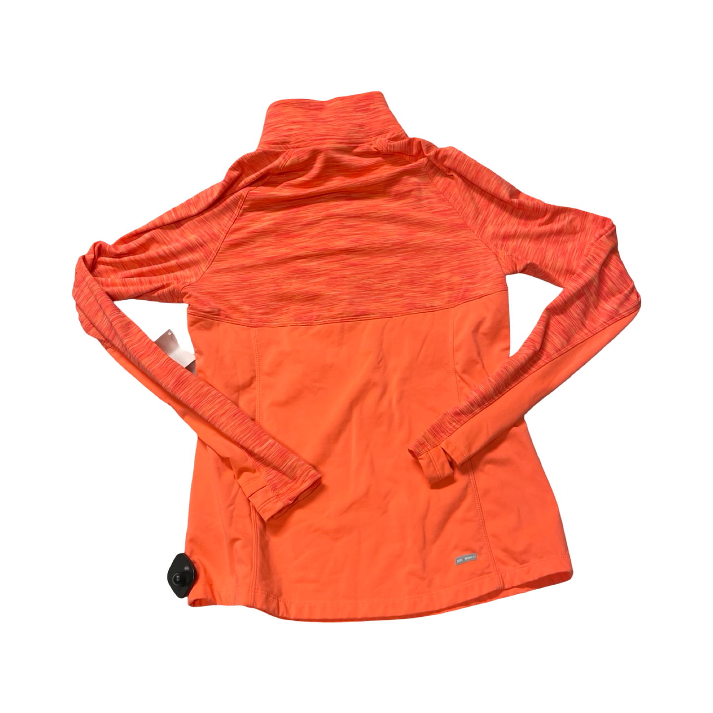 Athletic Jacket By Danskin In Orange, Size:M