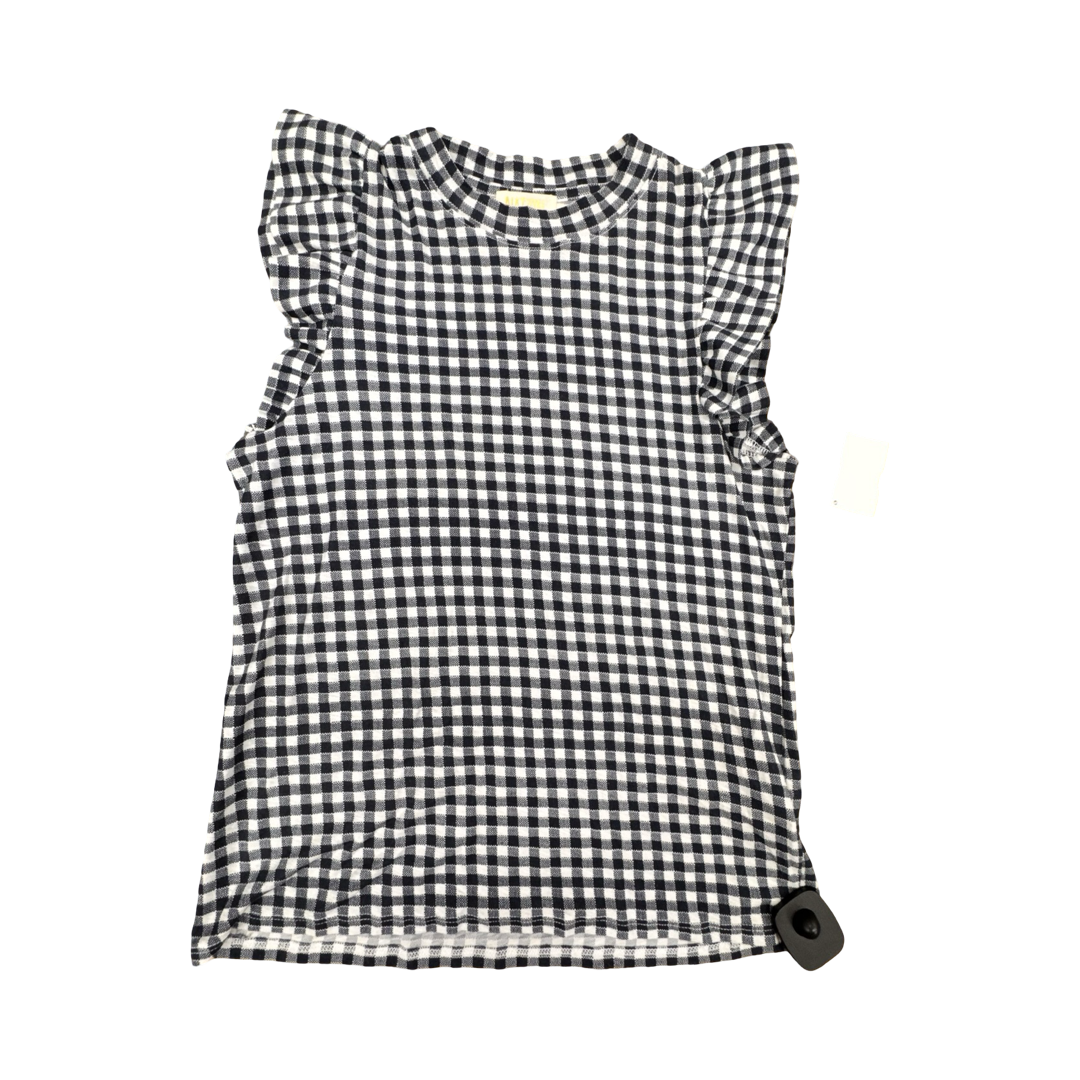 Top Sleeveless By Nation Ltd In Checkered Pattern, Size:Xs