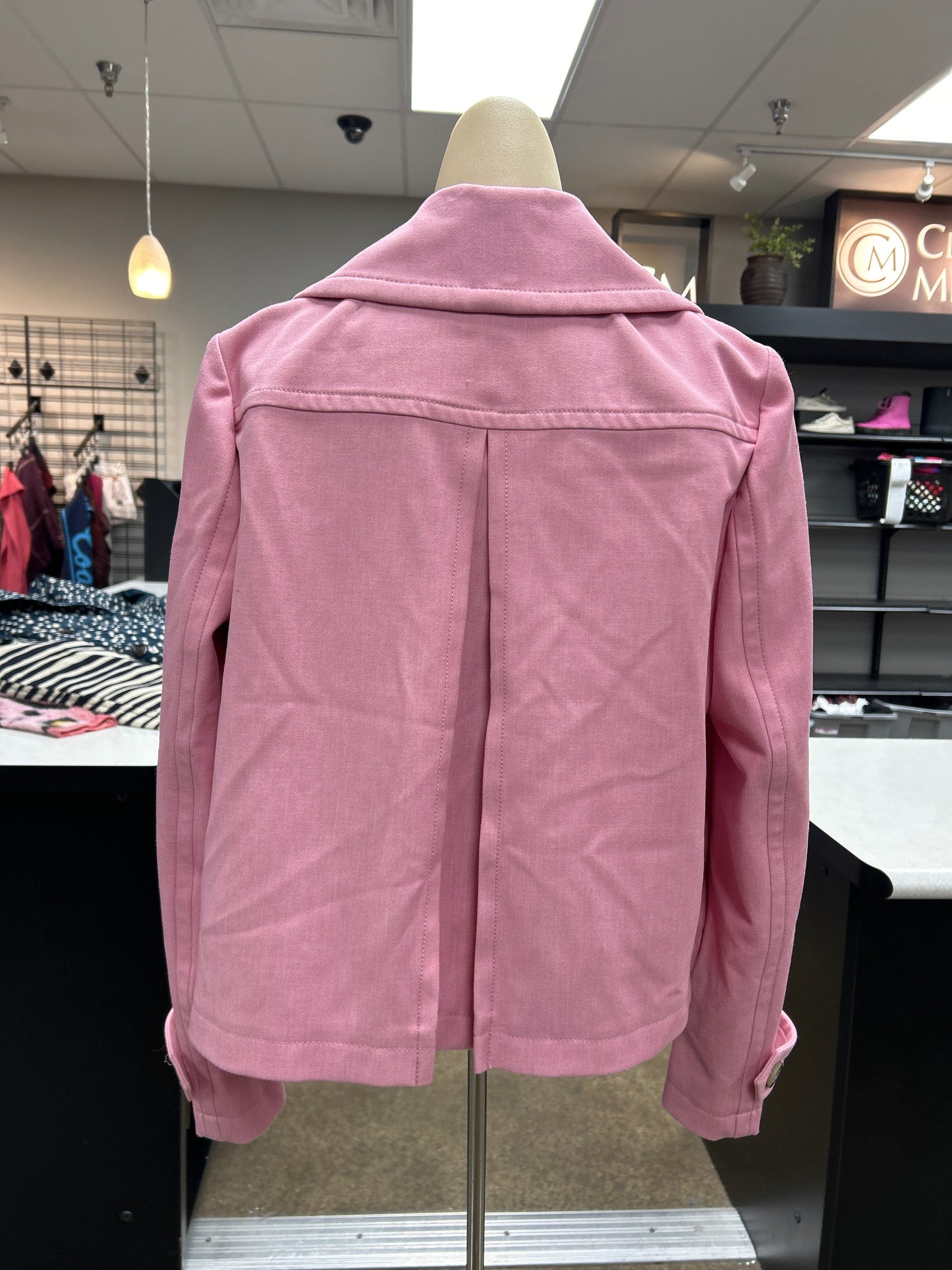 Jacket Other By Ann Taylor In Pink, Size: M