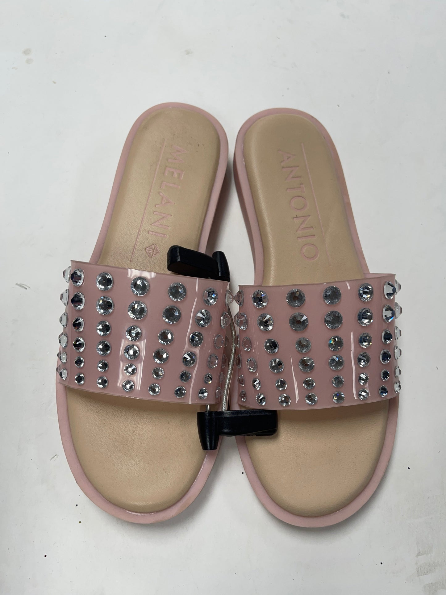 Pink Sandals Flats Antonio Melani, Size 8.5