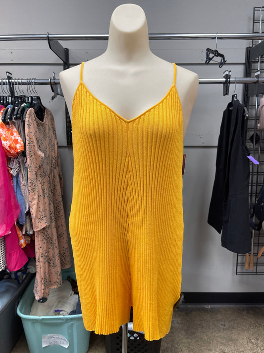 Yellow Romper Free People, Size S