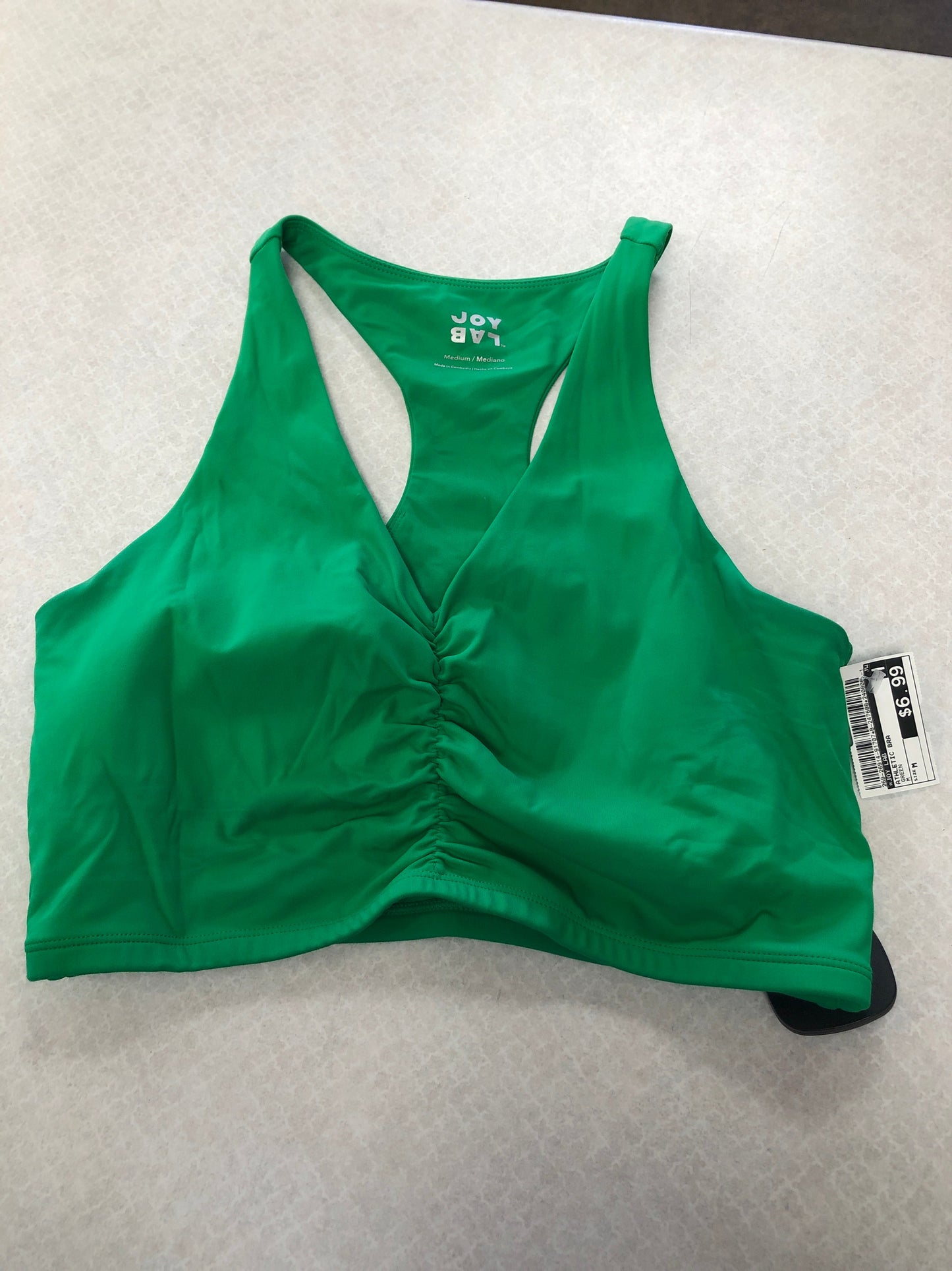 Athletic Bra By Joy Lab In Green, Size: M