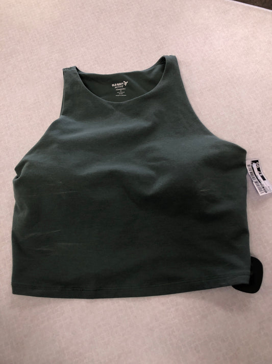 Athletic Tank Top By Old Navy In Green, Size: M