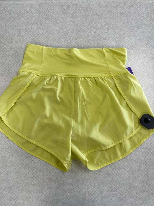 Yellow Athletic Shorts Love Tree, Size M