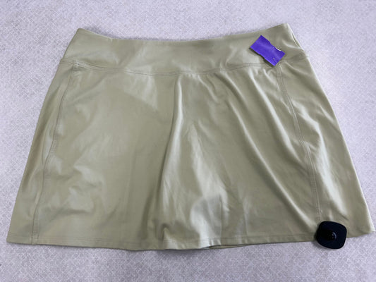 Green Athletic Skort Madewell, Size Xl