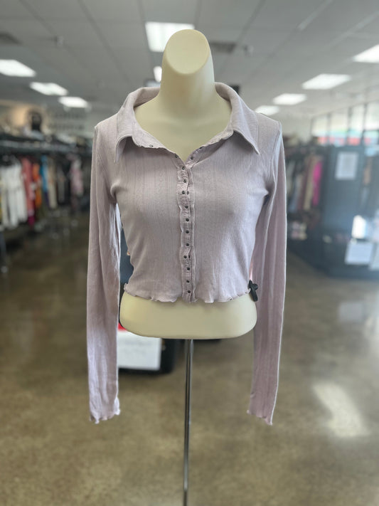 Pink Top Long Sleeve Free People, Size S