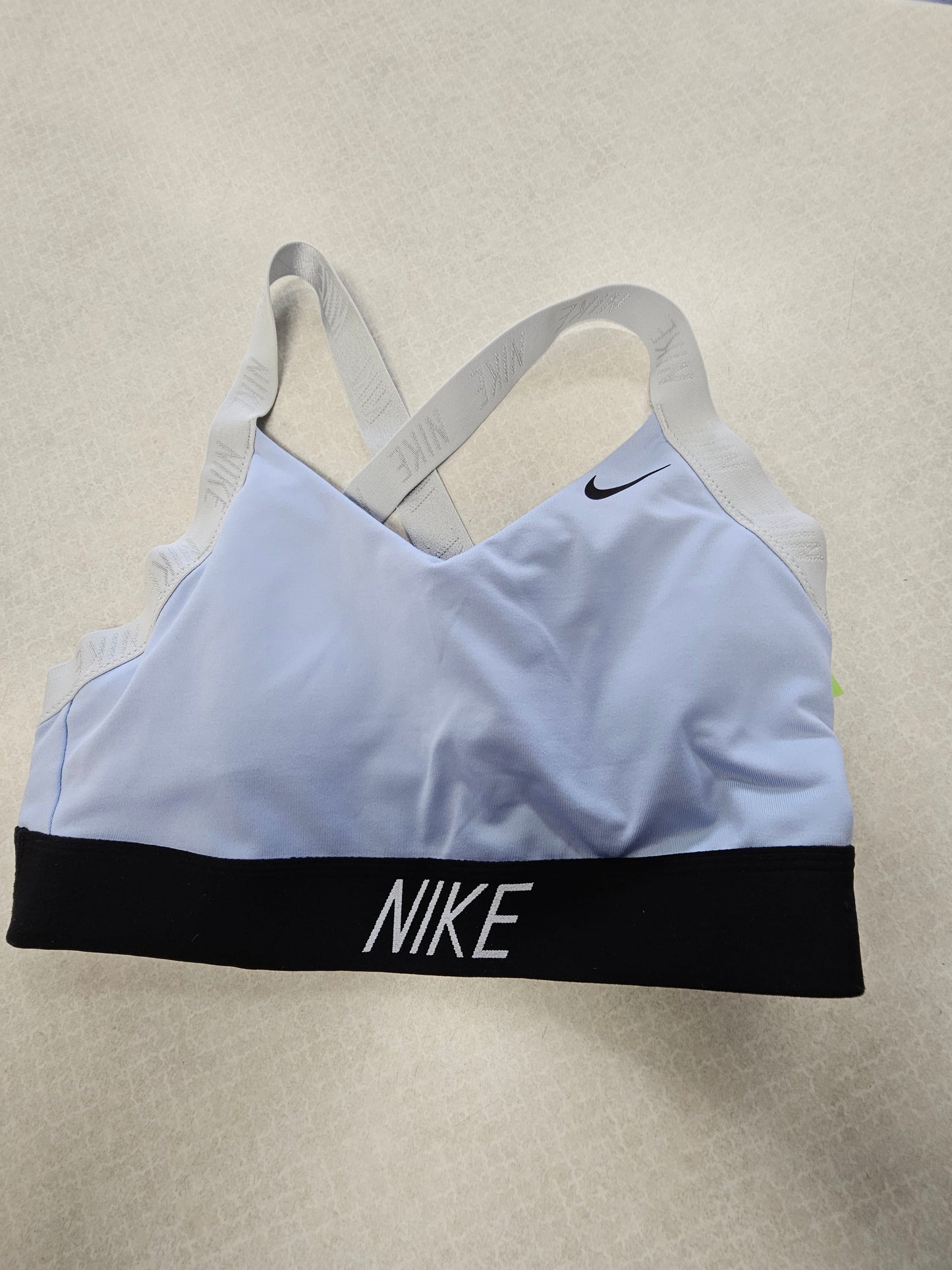 Athletic Bra By Nike Apparel In Blue, Size: M