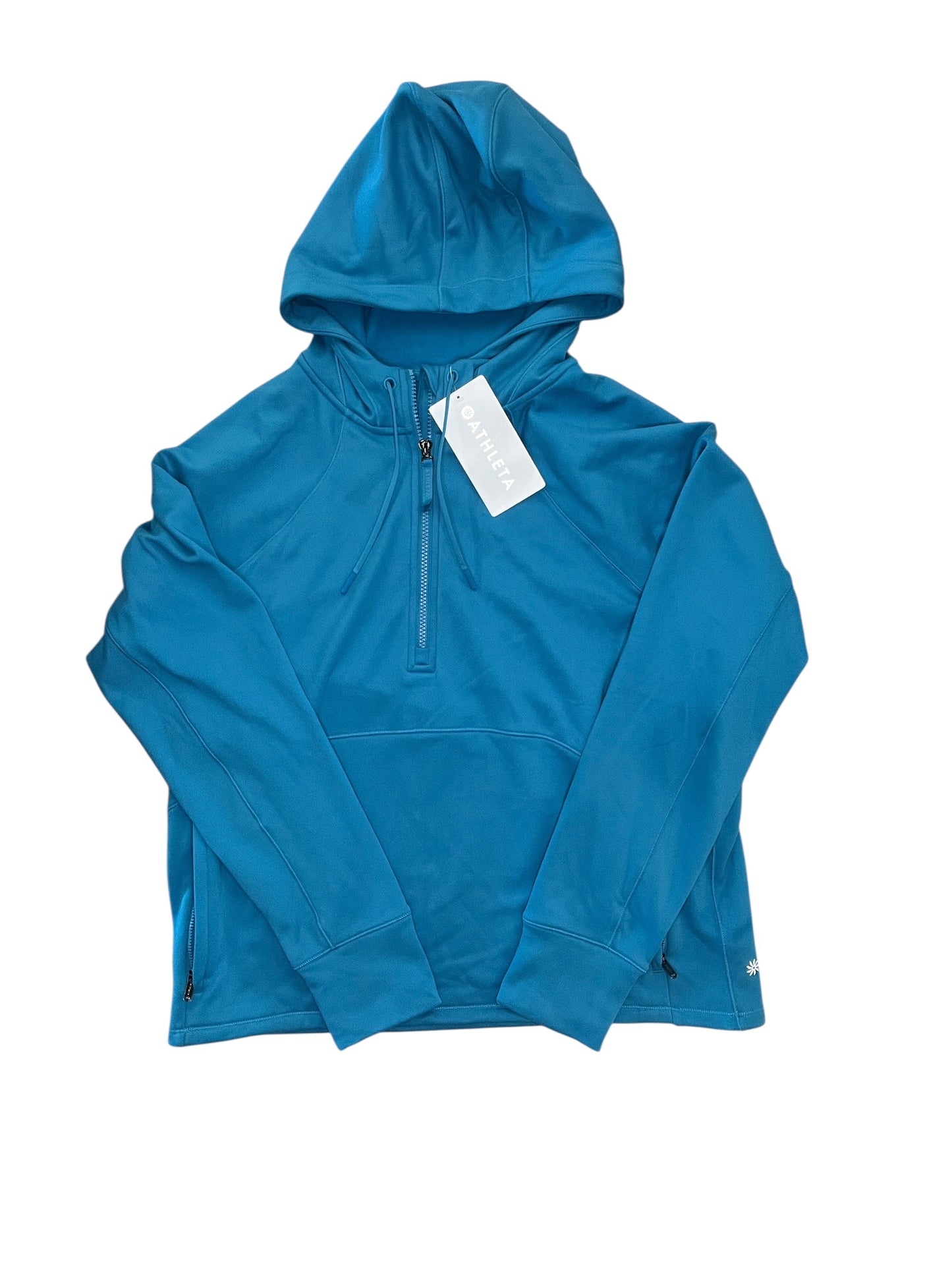 Athletic Sweatshirt Hoodie By Athleta In Blue, Size:L