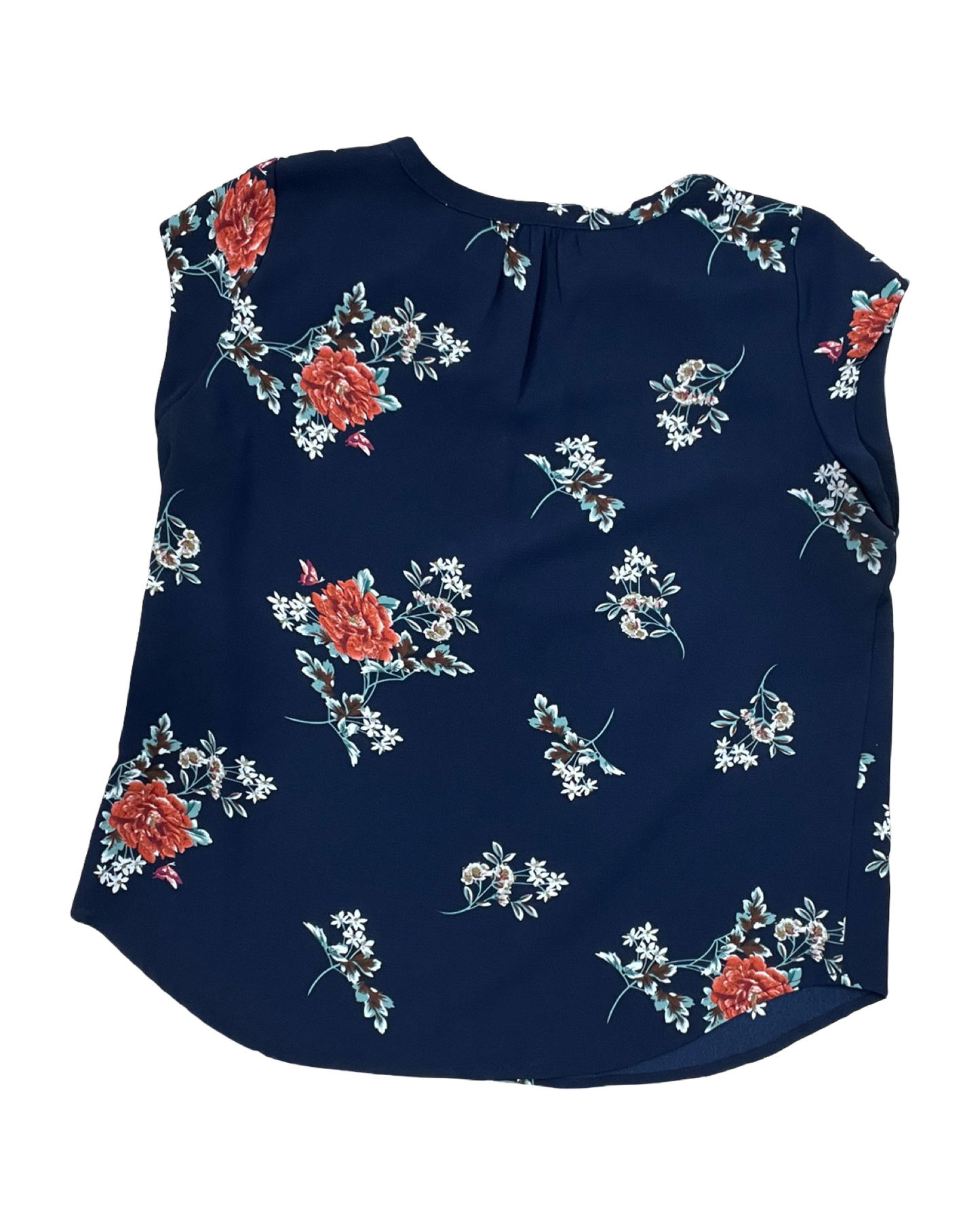 Top Sleeveless By Clothes Mentor In Navy, Size:Xl