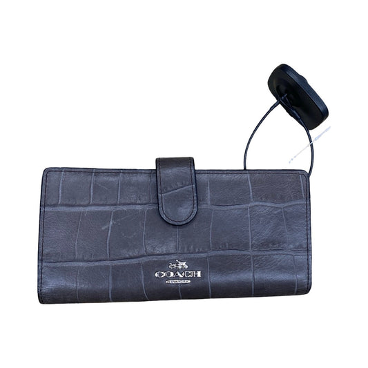 Wallet Designer By Coach In Grey, Size:Medium
