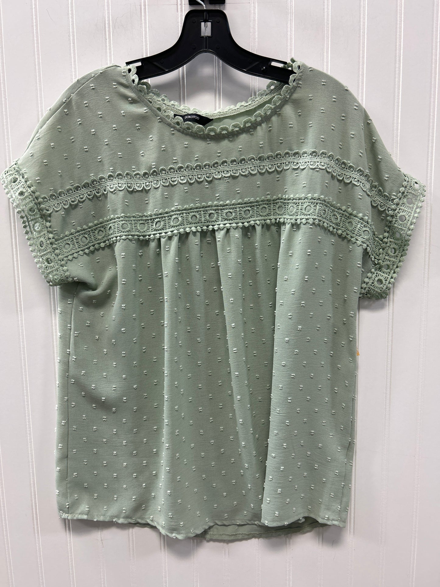 Top Ss By Dokotoo In Green, Size:M