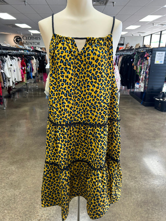 Dress Casual Short By Easel In Animal Print, Size:M