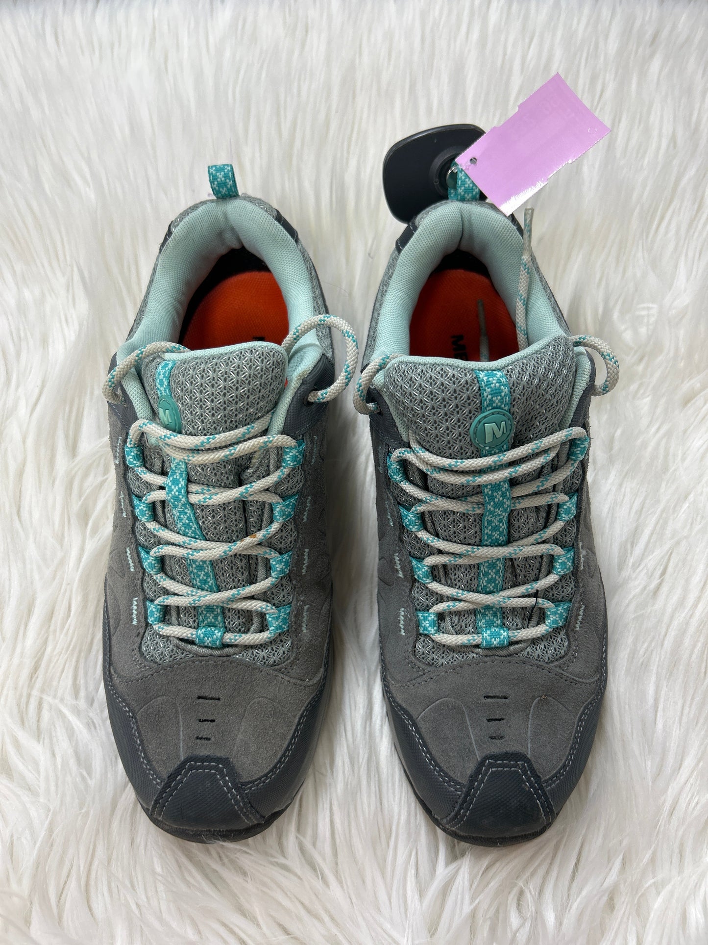 Shoes Hiking By Merrell In Grey, Size:8.5