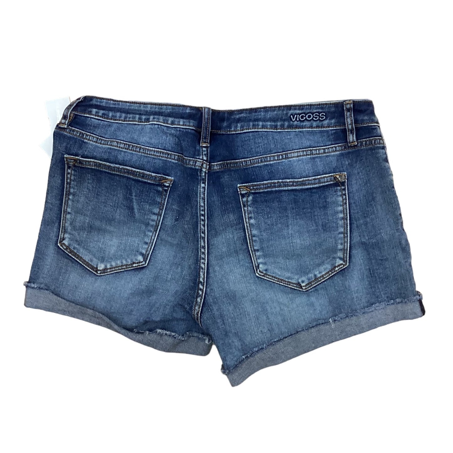 Blue Denim Shorts Vigoss, Size 12