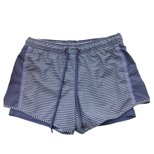 Athletic Shorts By Tangerine In Blue & White, Size: S