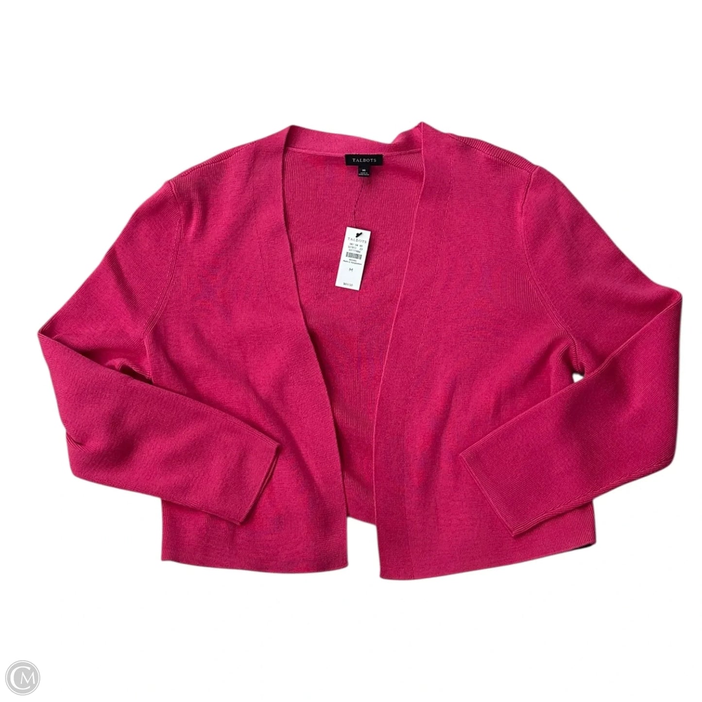 Cardigan By Talbots In Pink, Size: M