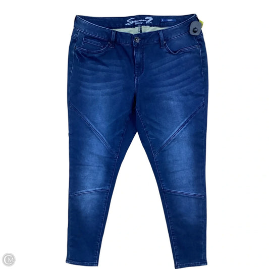 Jeans Jeggings By Seven 7 In Blue, Size: 16