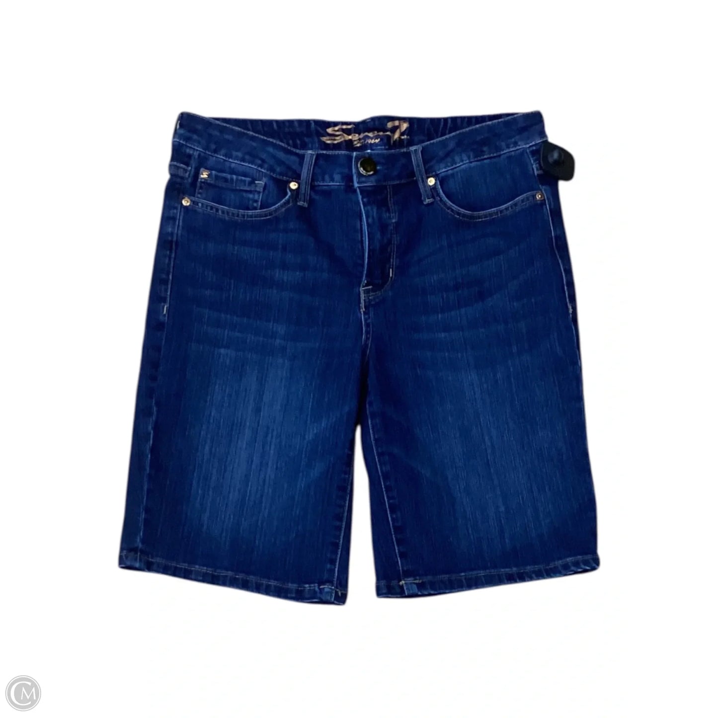 Shorts By Seven 7 In Blue Denim, Size: 10
