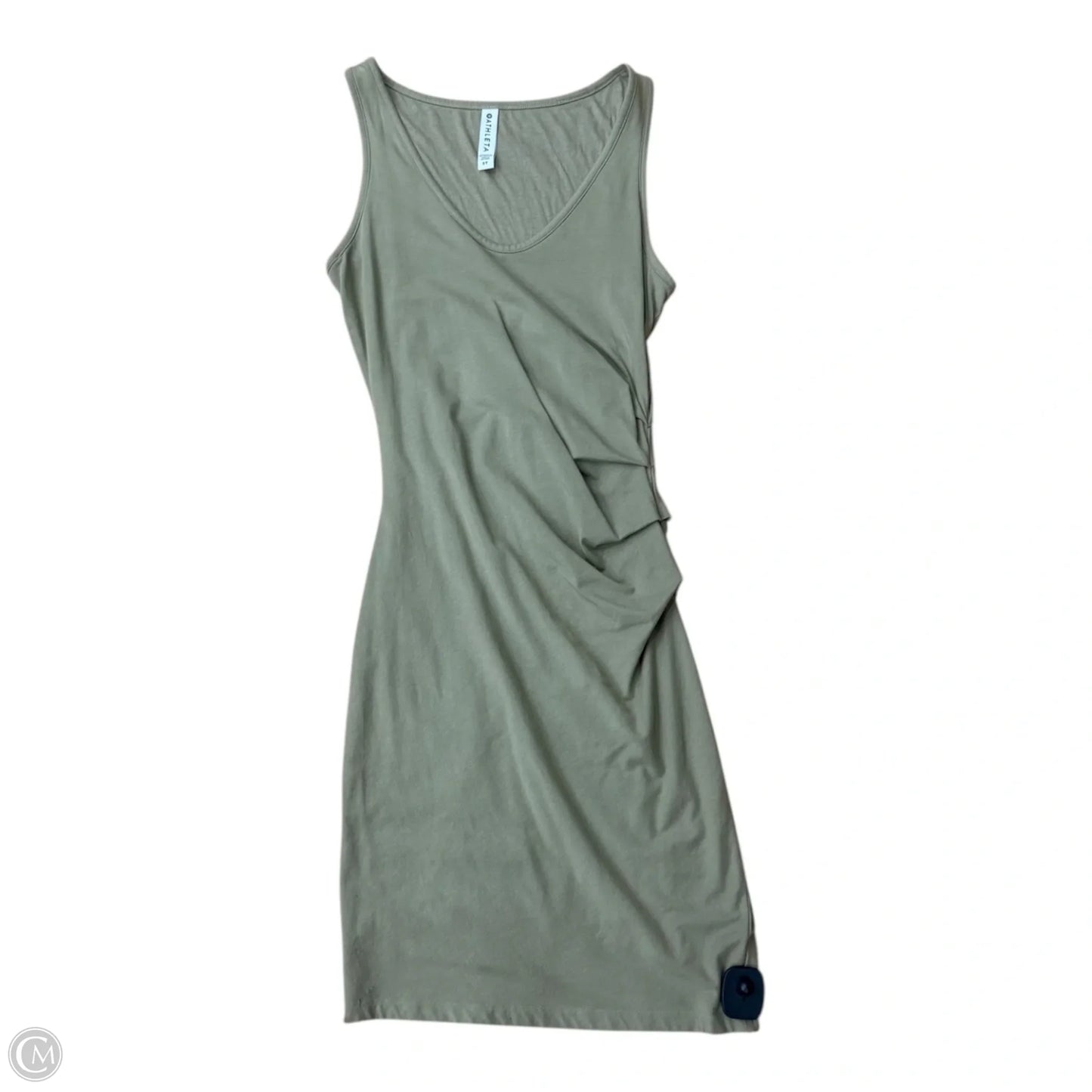 Dress Casual Midi By Athleta In Green, Size: S