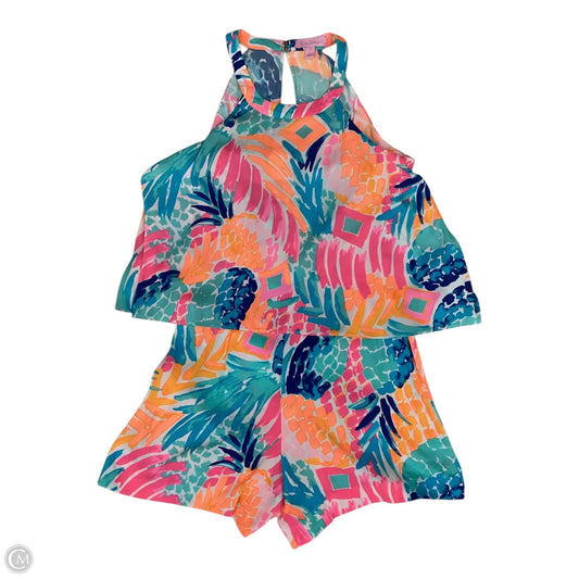 Romper Designer By Lilly Pulitzer In Multi-colored, Size: Xxs
