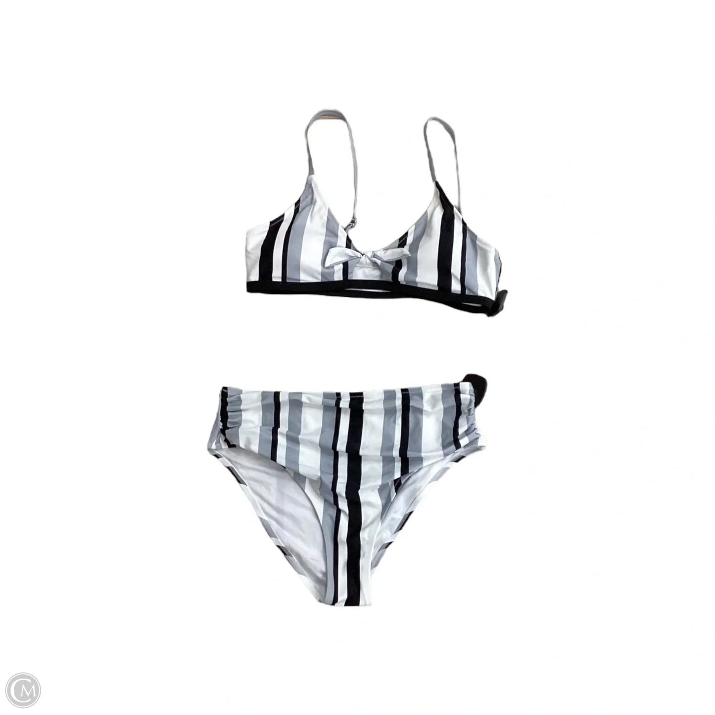 Swimsuit 2pc By Clothes Mentor In Striped Pattern, Size: S