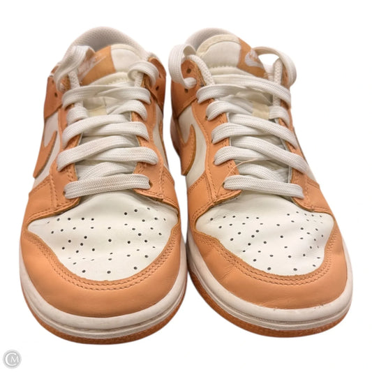 Shoes Athletic By Nike In Tan & White, Size: 5