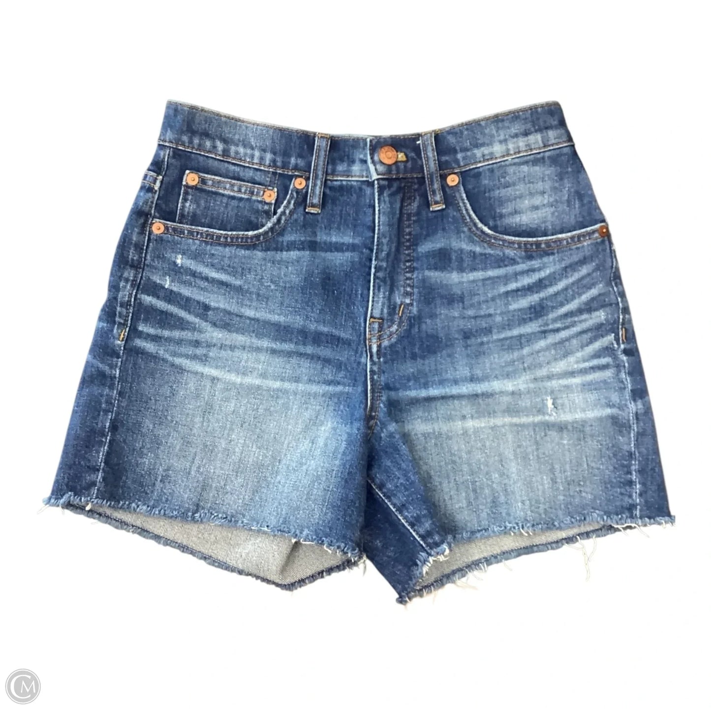 Shorts By Madewell In Blue Denim, Size: 2